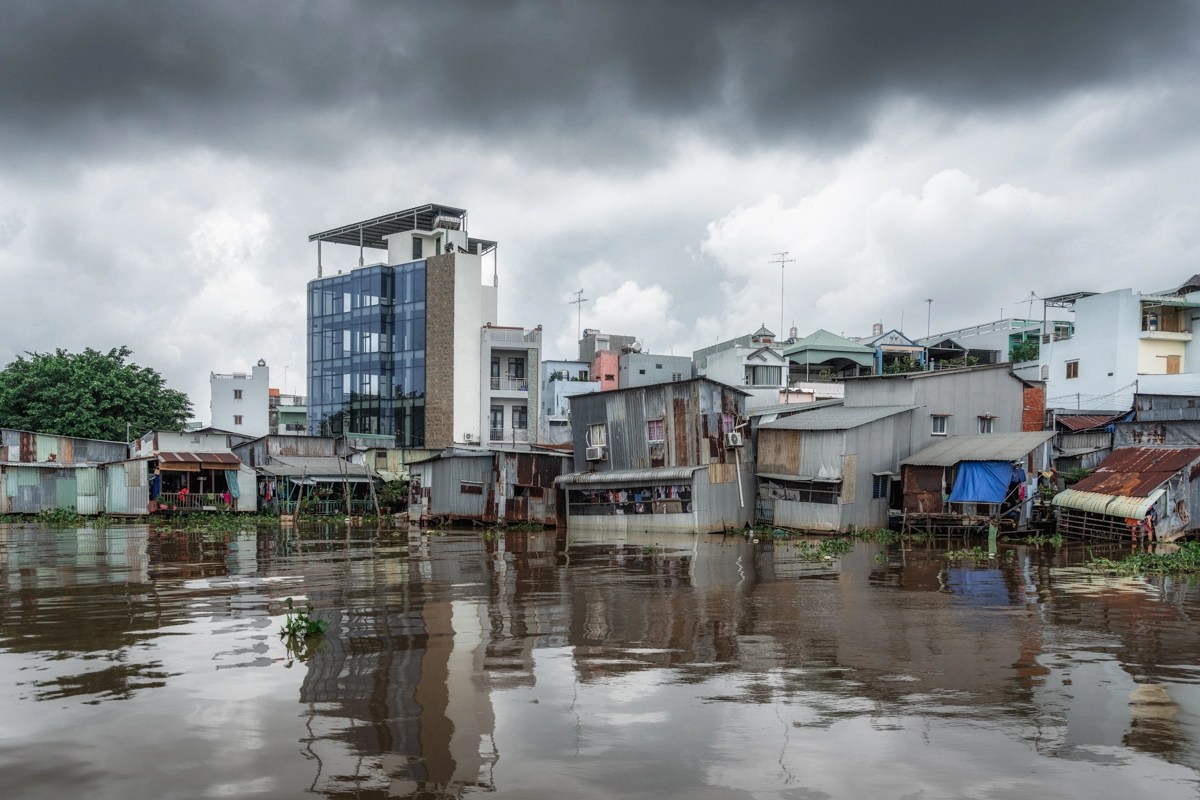 Houses by the River - Long Xuyen