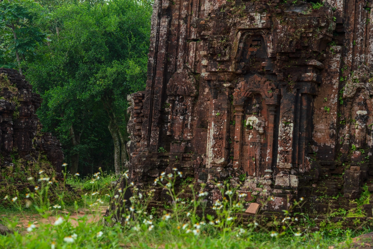 Champa Tower at My Son Sanctuary - Da Nang