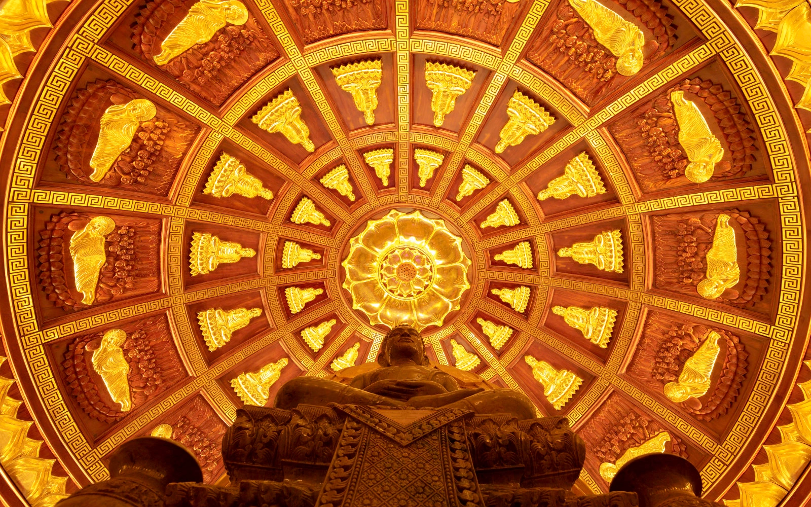 Buddha Statue at Bai Dinh Pagoda - Ninh Binh
